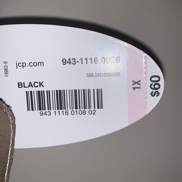 Women’s Sexy LBD Black Dress 1x NWT - Picture 5 of 5